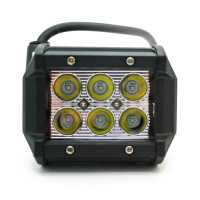 Фара светодиодная «4x4» (узкий фокус, 6 диодов 30W, 2520Lm 98*73*107 мм)
