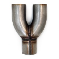 Рогатка Y - пайп, Ø76-63-63 (сталь)