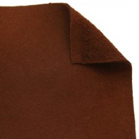 Замша искусственная «Premium» (оранжево-коричневая, ширина 1,4 м., толщина 1 мм.)